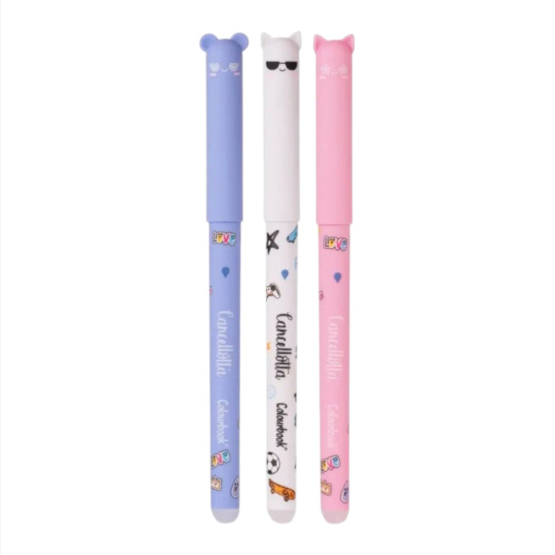 Penna Gel Cancellabile Cancellotta Abstract – Colourbook.