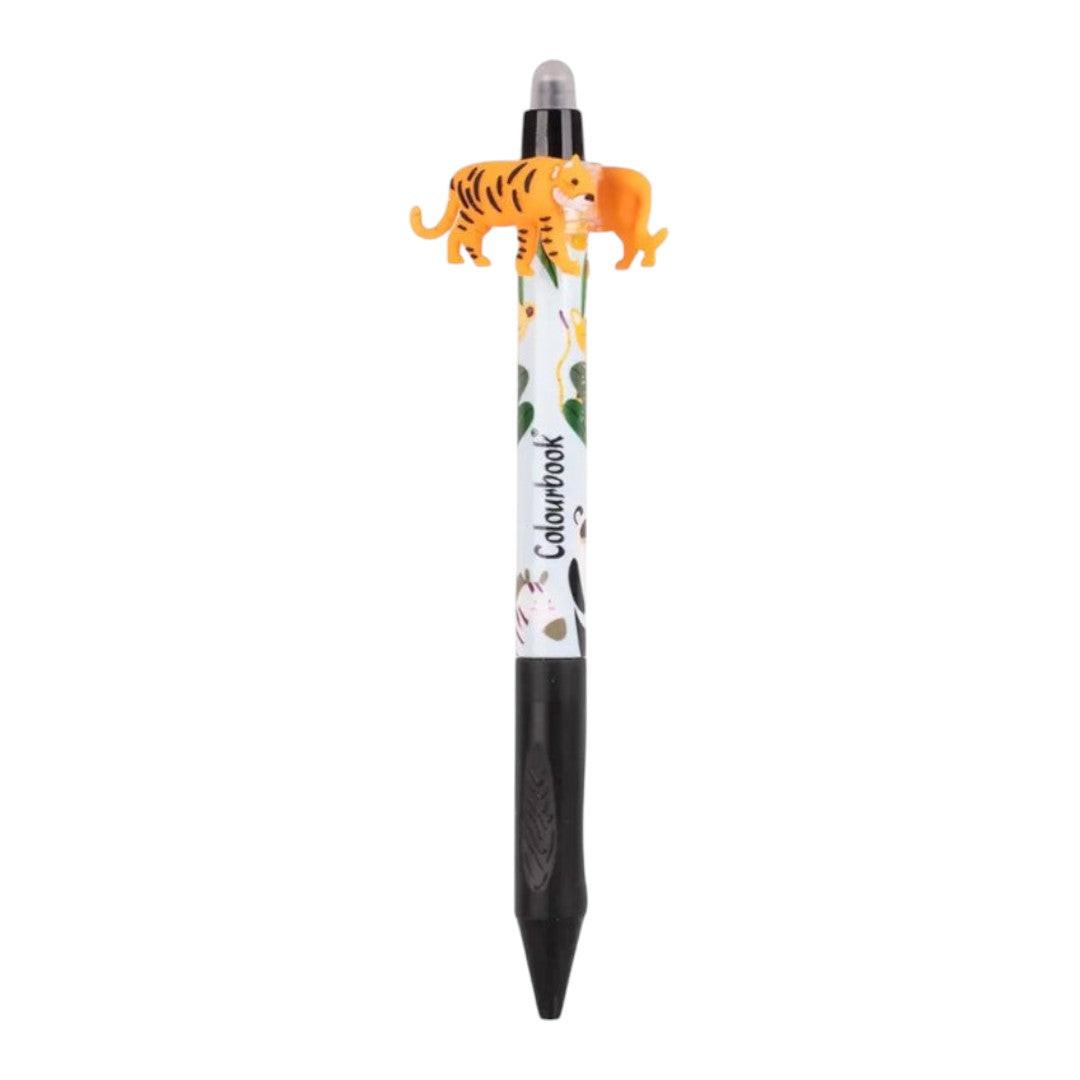 Penna Gel Cancellabile Twist con Topper Animaletti.