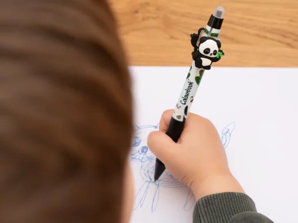 Penna Gel Cancellabile Twist con Topper Animaletti - Quiscuola.it – Zaini, Astucci e Diari Scuola