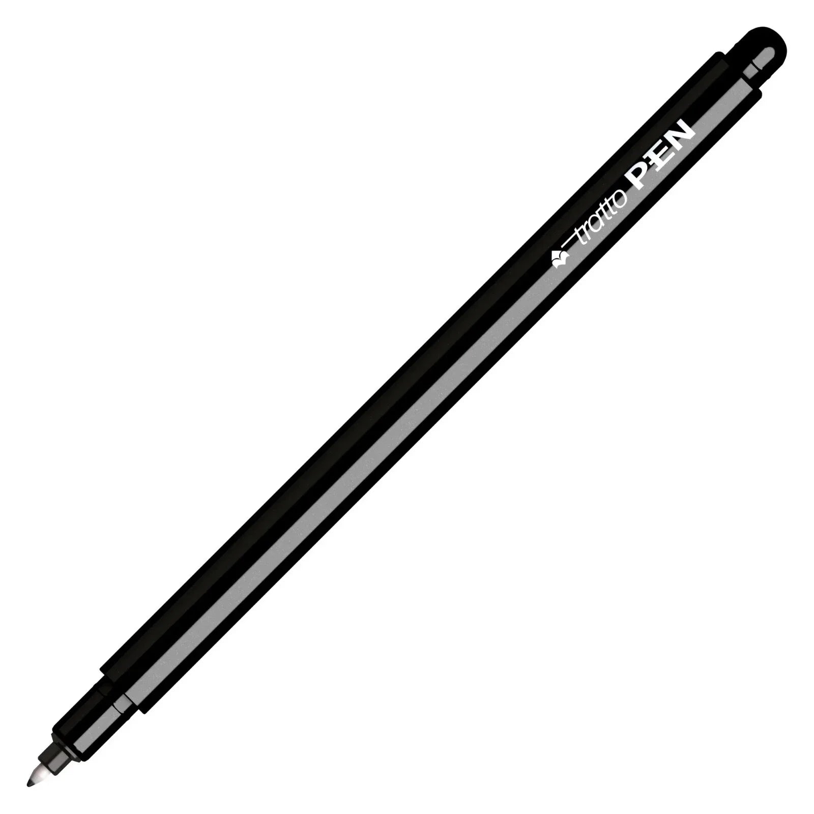 Penna Tratto Pen Fila con punta sintetica 0,5 mm - nero n3 - foto 2