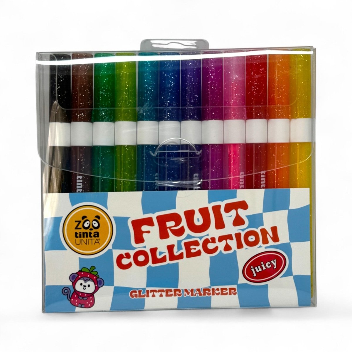 Pennarelli Glitter Marker Tinta Unita Zoo – Astuccio 12 Colori - Quiscuola.it – Zaini, Astucci e Diari Scuola