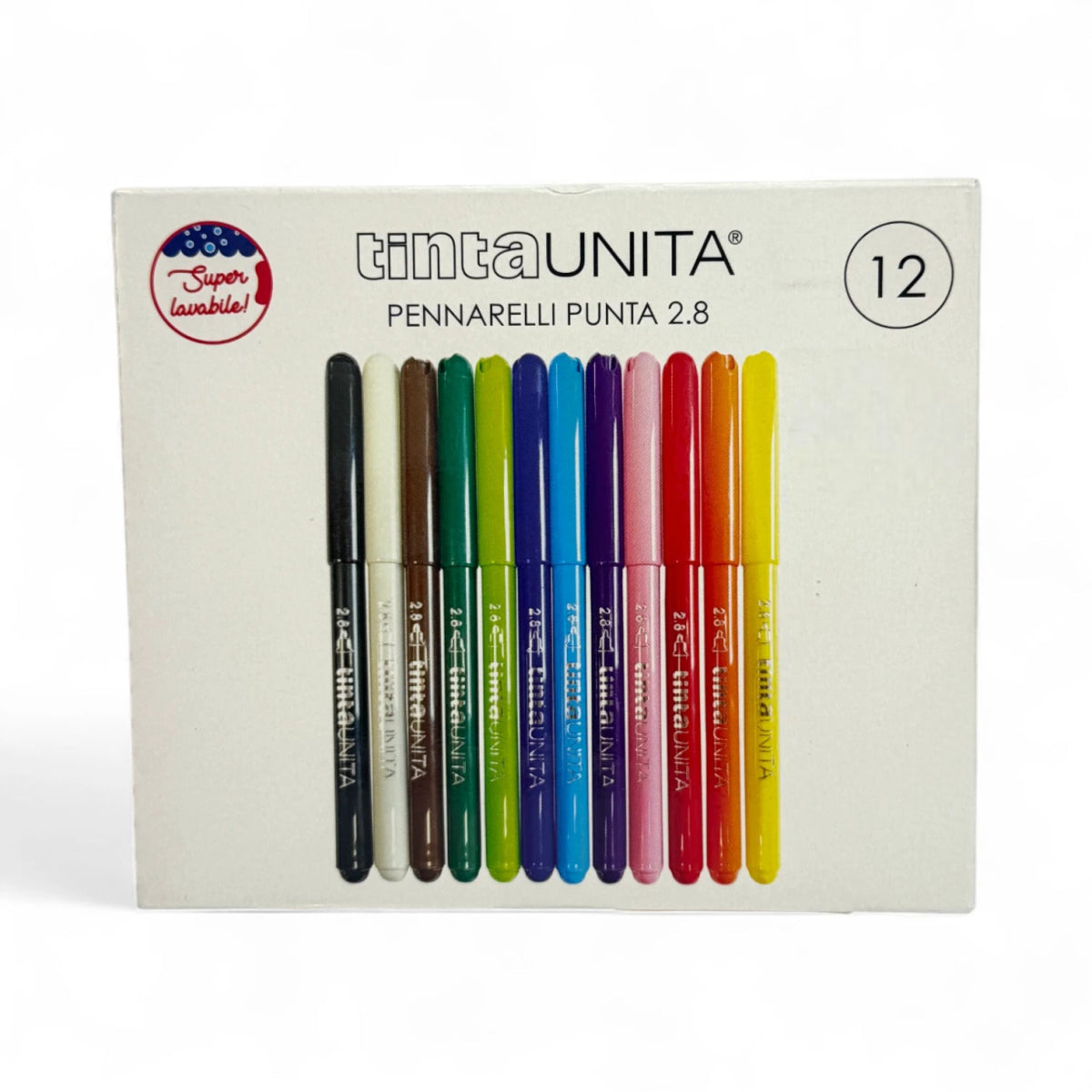 Pennarelli Tinta Unita P. 2.8 – Set da 12, 24 o 36 colori - Quiscuola.it – Zaini, Astucci e Diari Scuola