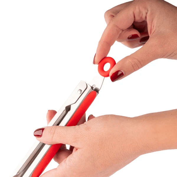 Pinza Natalizia per Alimenti – Colourbook in Acciaio e Silicone con Topper - Quiscuola.it – Zaini, Astucci e Diari Scuola