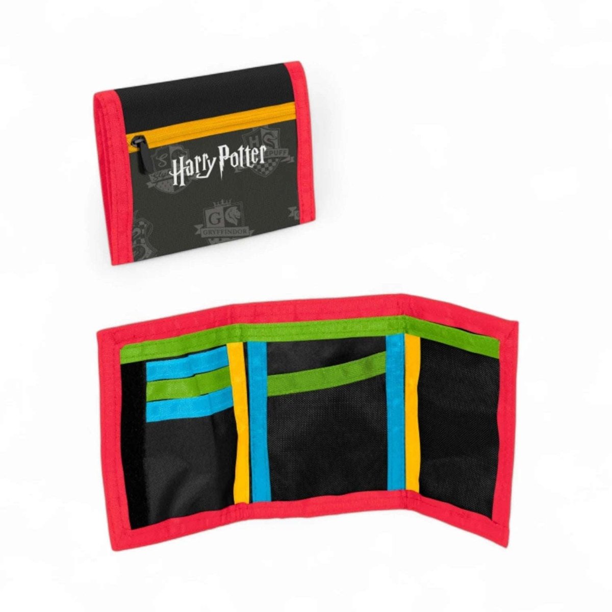 PORTAFOGLIO HARRY POTTER 12x9 cm – CON CHIUSURA A VELCRO - Quiscuola