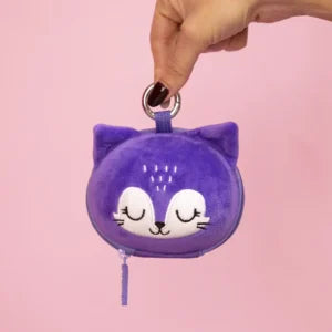 Portamonete peluche Pocket Pets Colourbook con moschettone