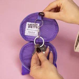Portamonete peluche Pocket Pets Colourbook con moschettone