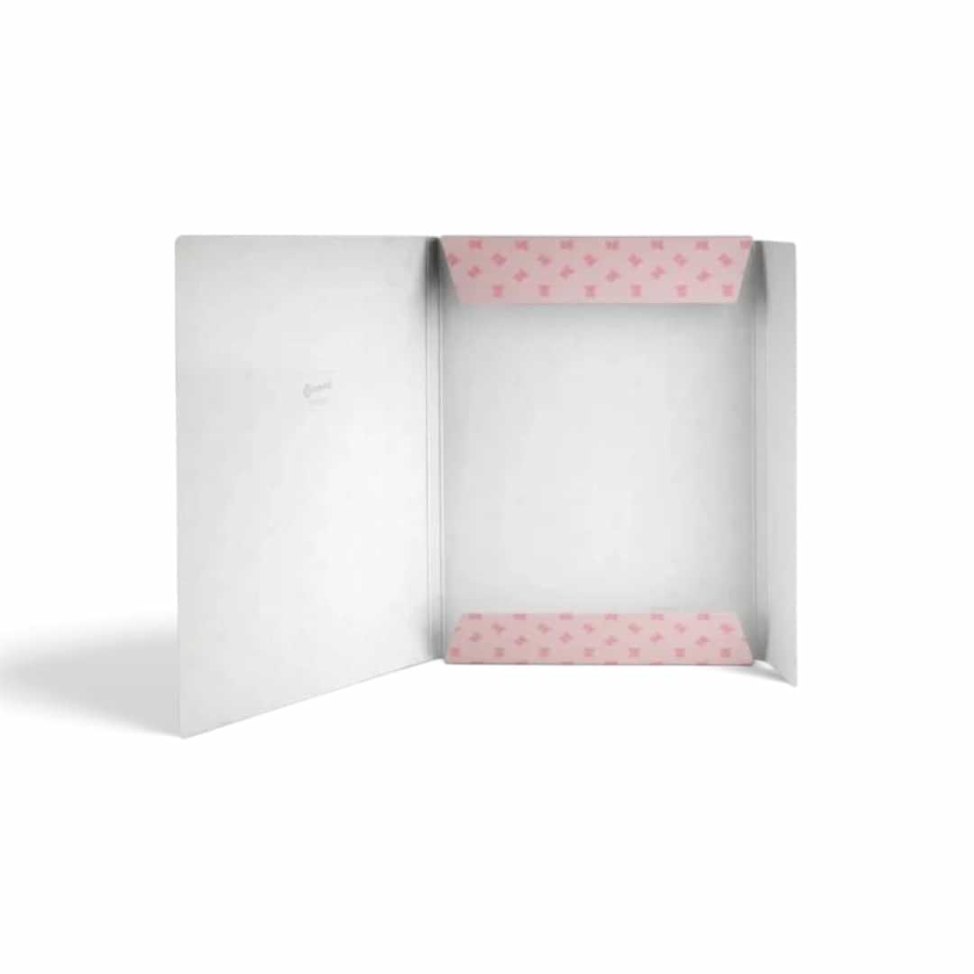 Quiscuola.it – Zaini, Astucci e Diari Scuola A4 ring binder with pink patterned flaps for school organization