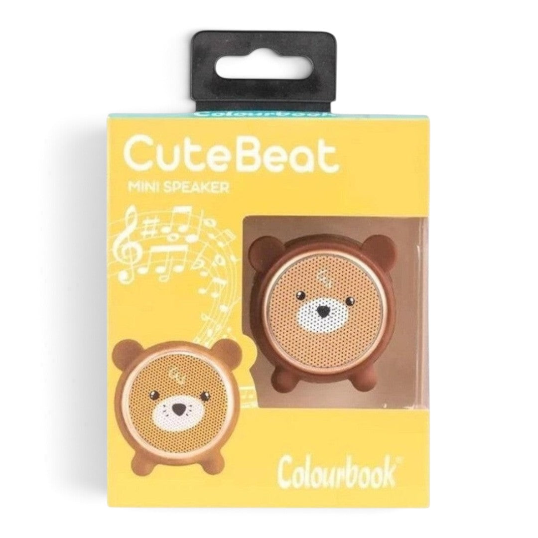 Quiscuola.it – Zaini, Astucci e Diari Scuola COLOURBOOK Cute Beat mini Bluetooth speaker in brown bear design