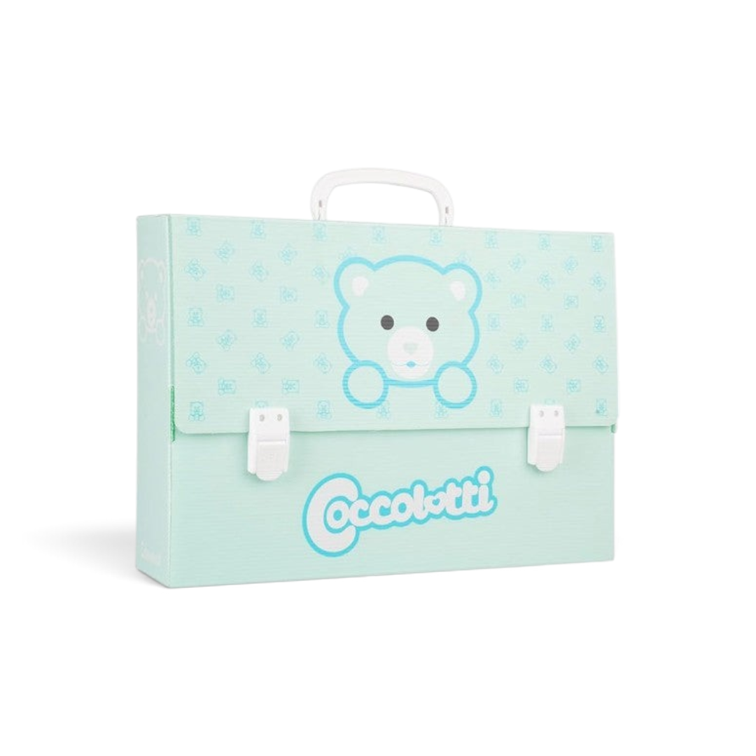 Quiscuola.it – Zaini, Astucci e Diari Scuola light green polionda art portfolio case with cute bear design