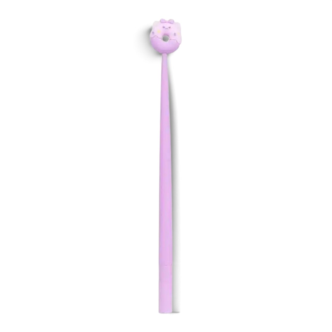 Quiscuola.it – Zaini, Astucci e Diari Scuola Molly Pen Fantasy gel pen in light purple with a cute kitten topper