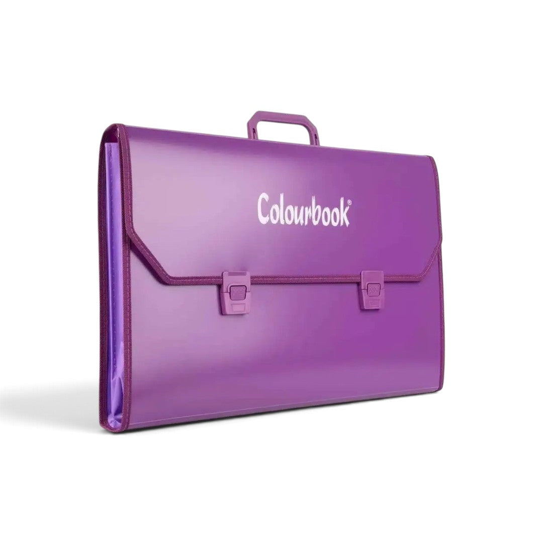 Quiscuola.it – Zaini, Astucci e Diari Scuola Colourbook Wild purple PPL document briefcase with handle and clips