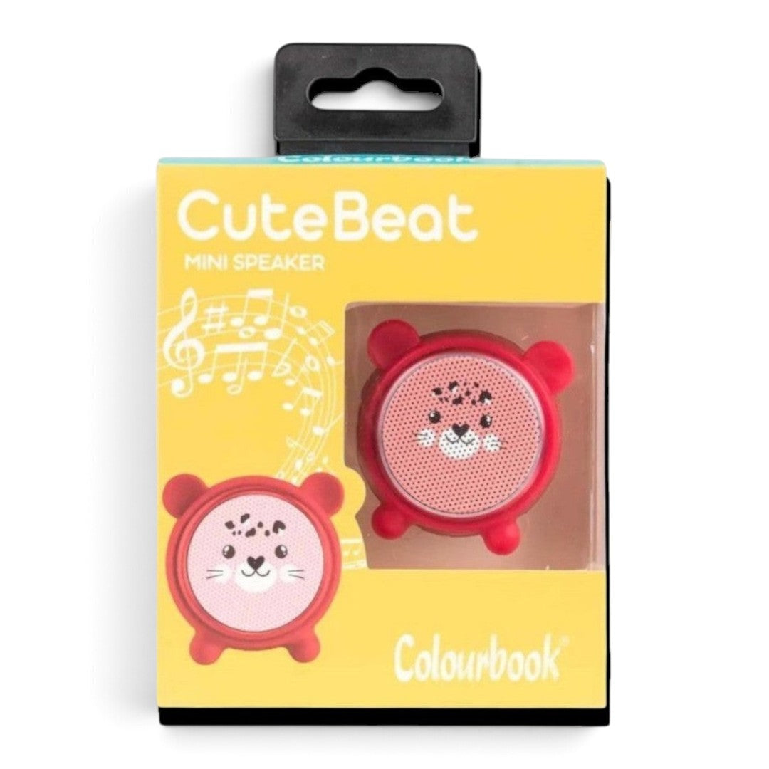 Quiscuola.it – Zaini, Astucci e Diari Scuola COLOURBOOK Cute Beat mini Bluetooth speaker in red tiger design
