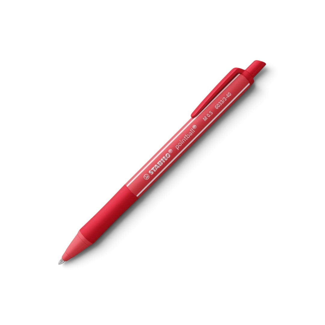 Quiscuola.it – Zaini, Astucci e Diari Scuola Stabilo Pointball Colorful red ballpoint pen with 0.5mm tip