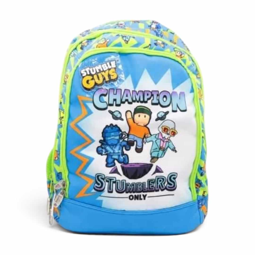 Quiscuola.it – Zaini, Astucci e Diari Scuola blue Stumble Guys Dream Cross school backpack with padded straps