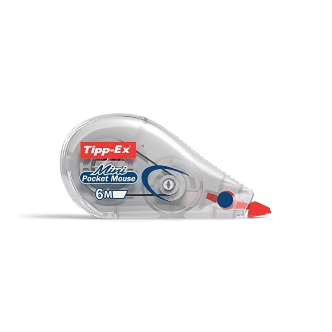 Quiscuola.it – Zaini, Astucci e Diari Scuola Tipp-Ex Mini Pocket Mouse correction tape in a clear ergonomic dispenser