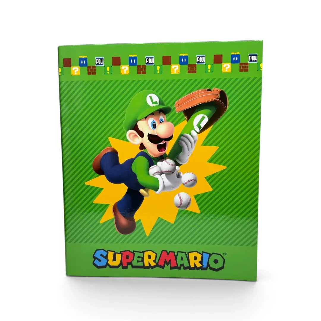 Raccoglitore ad anelli A4 Super Mario Panini Editore - Verde - foto 3