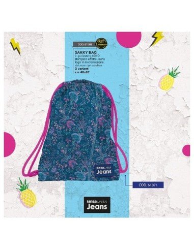 Sacca Sakky Bag Tinta Unita – Vari Modelli Colorati e Comodi - Quiscuola