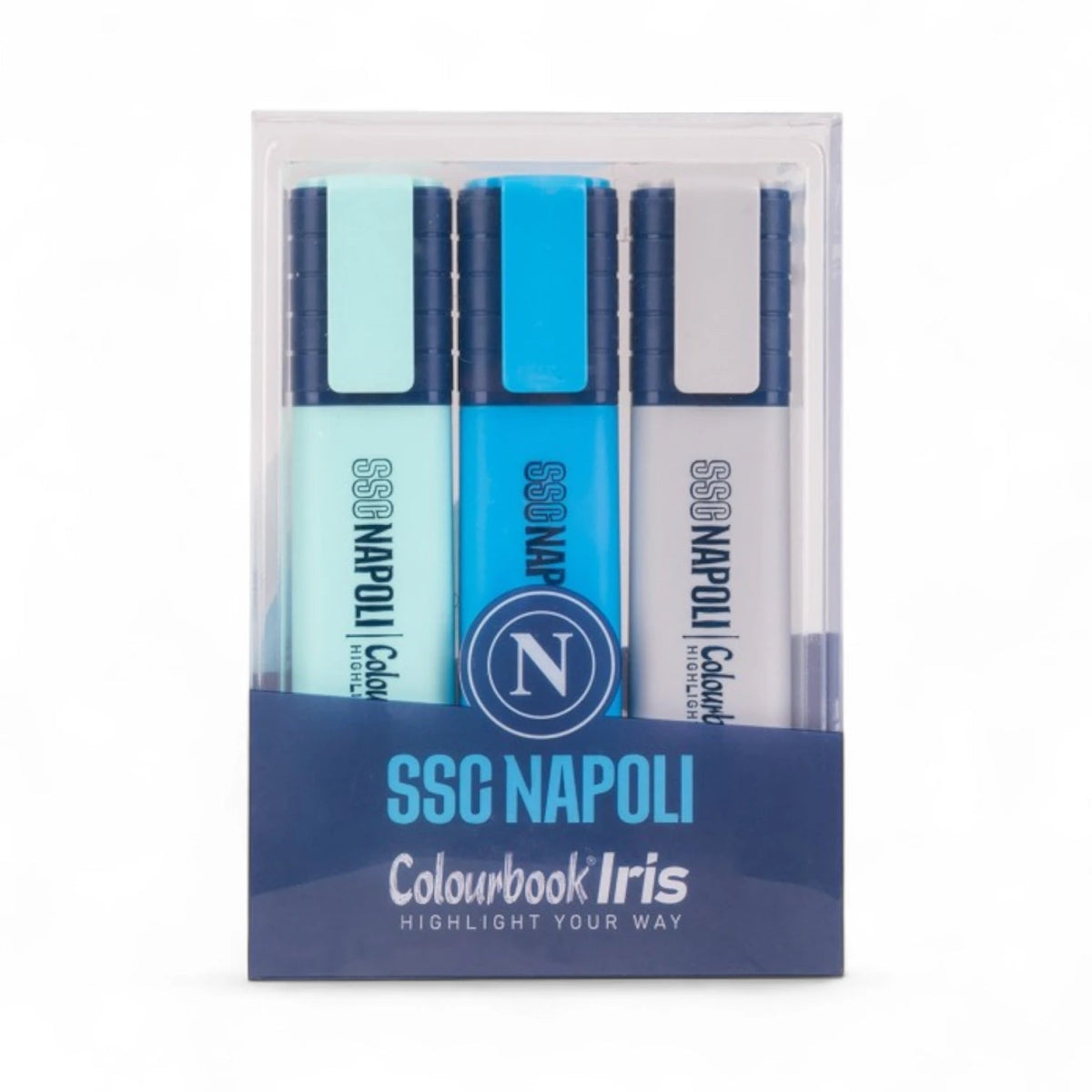 Set 3 Evidenziatori SSC Napoli: Tifosi Sempre al Massimo - Quiscuola.it – Zaini, Astucci e Diari Scuola