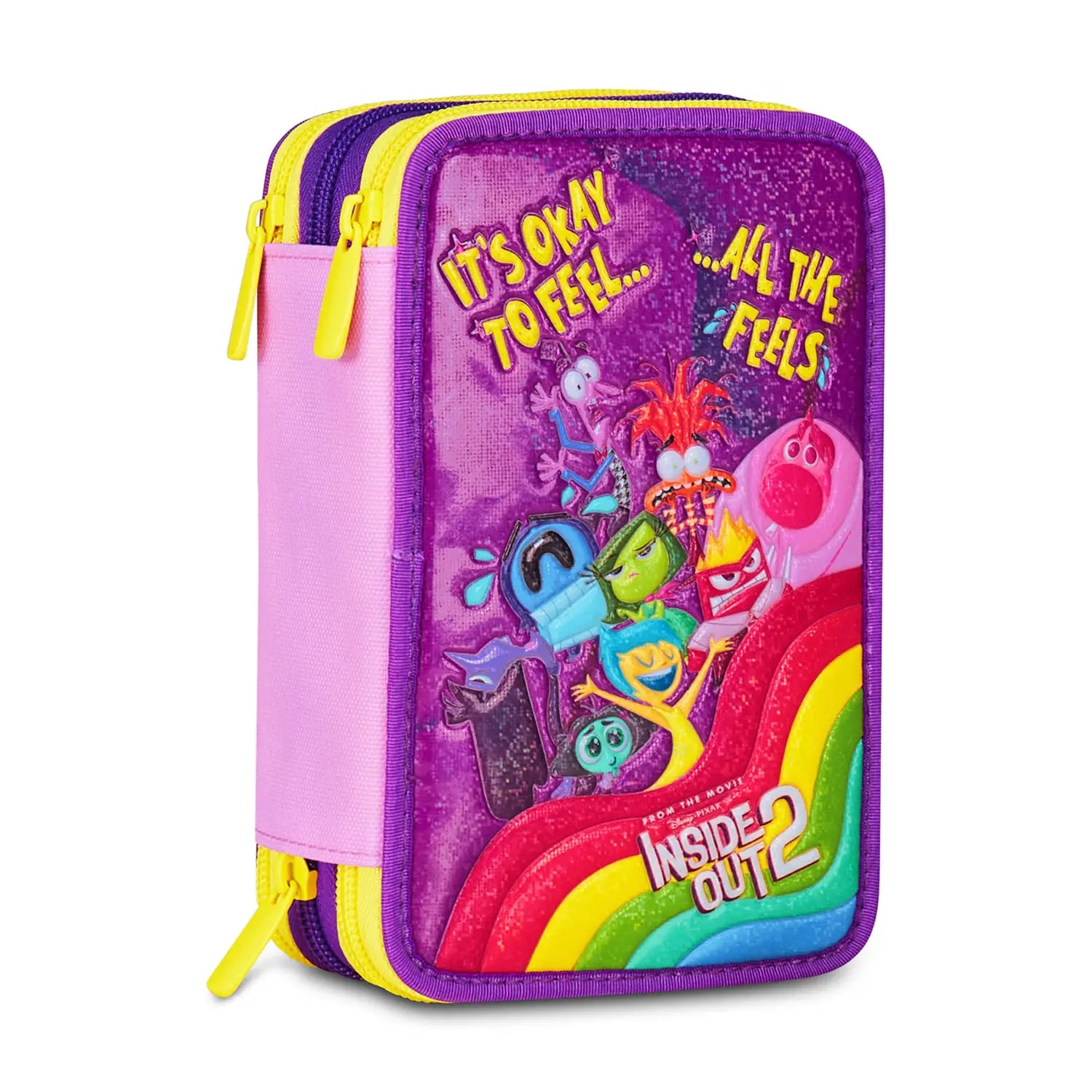 Astuccio 3 Zip Seven Inside Out 2 Mitama