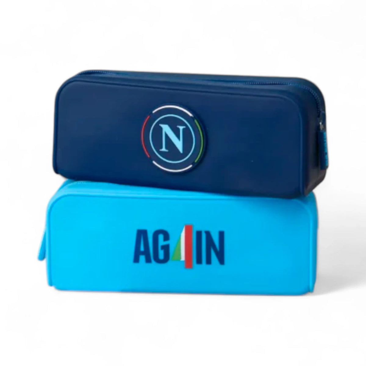 SSC Napoli Astuccio Portapenne Silicone Again - Quiscuola.it – Zaini, Astucci e Diari Scuola