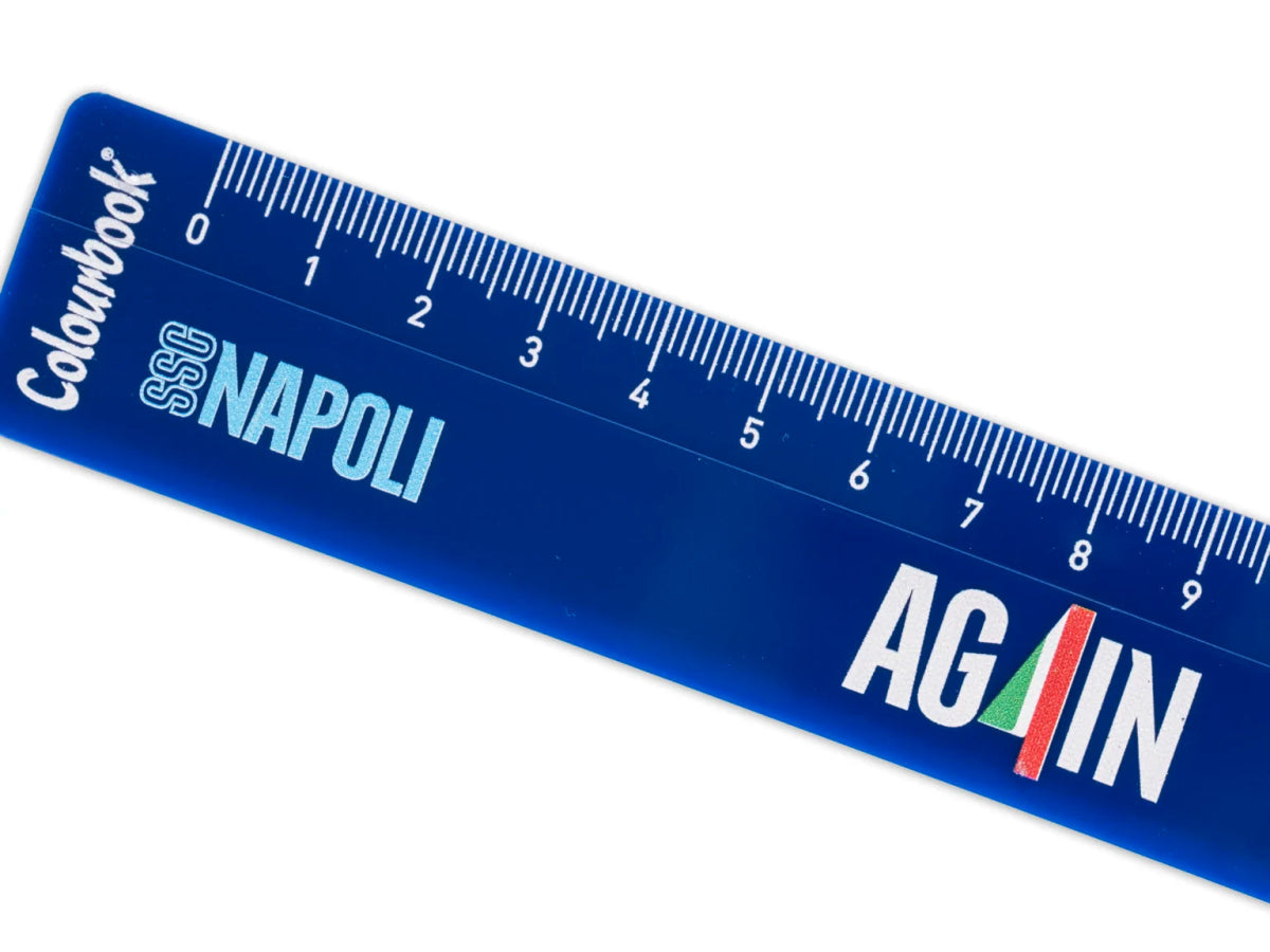 SSC Napoli Righello 16 cm Again Colourbook - Quiscuola.it – Zaini, Astucci e Diari Scuola