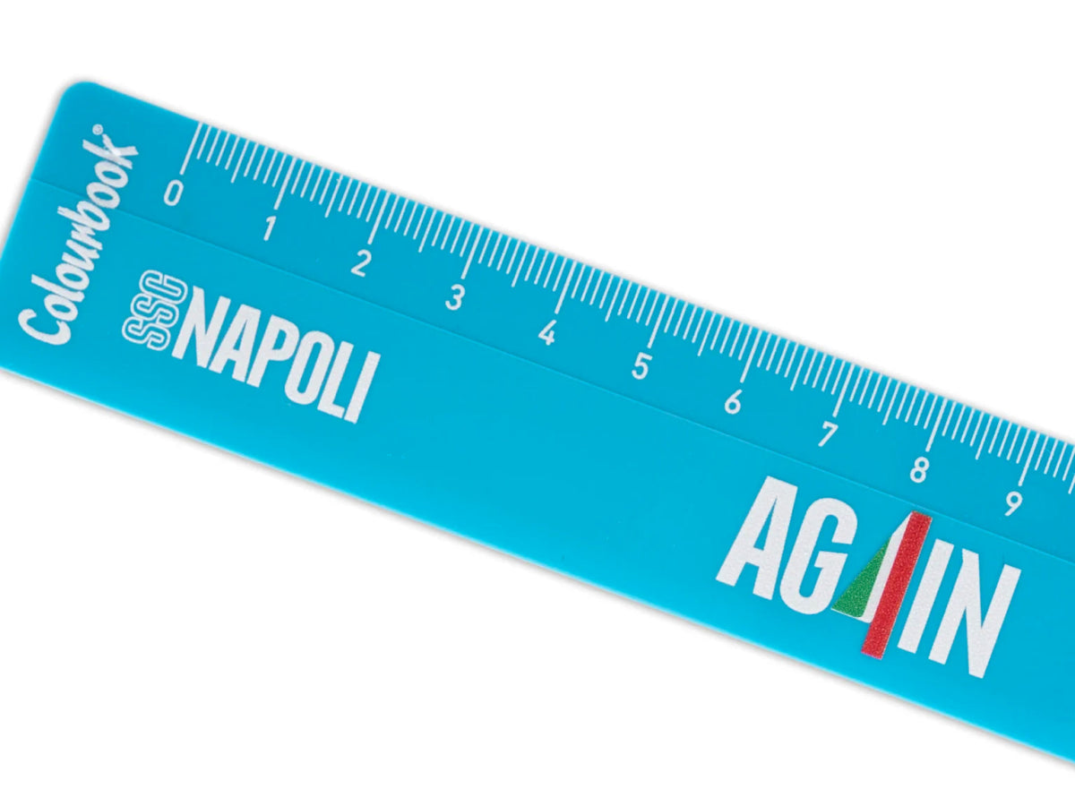 SSC Napoli Righello 16 cm Again Colourbook - Quiscuola.it – Zaini, Astucci e Diari Scuola