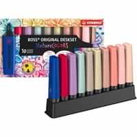 Set 10 evidenziatori STABILO BOSS ORIGINAL NatureCOLORS Wildflower