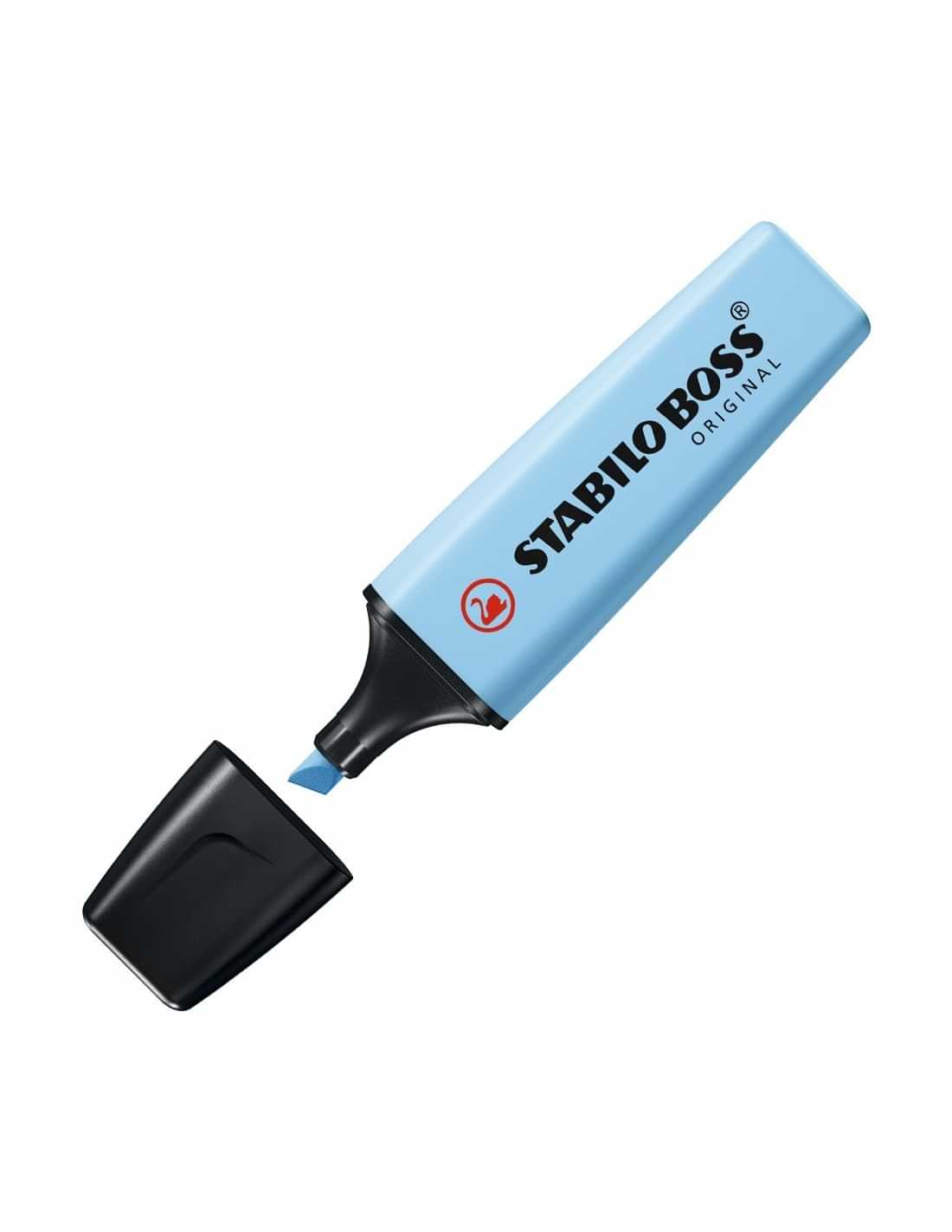 STABILO BOSS Original Pastel evidenziatore azzurro cielo punta scalpello - foto 1