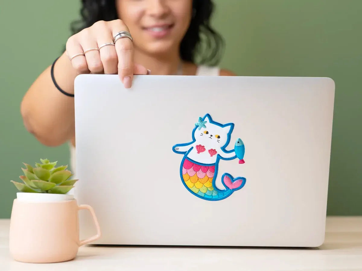 Stickers 3D Gatto Sirena Colourbook - foto 2