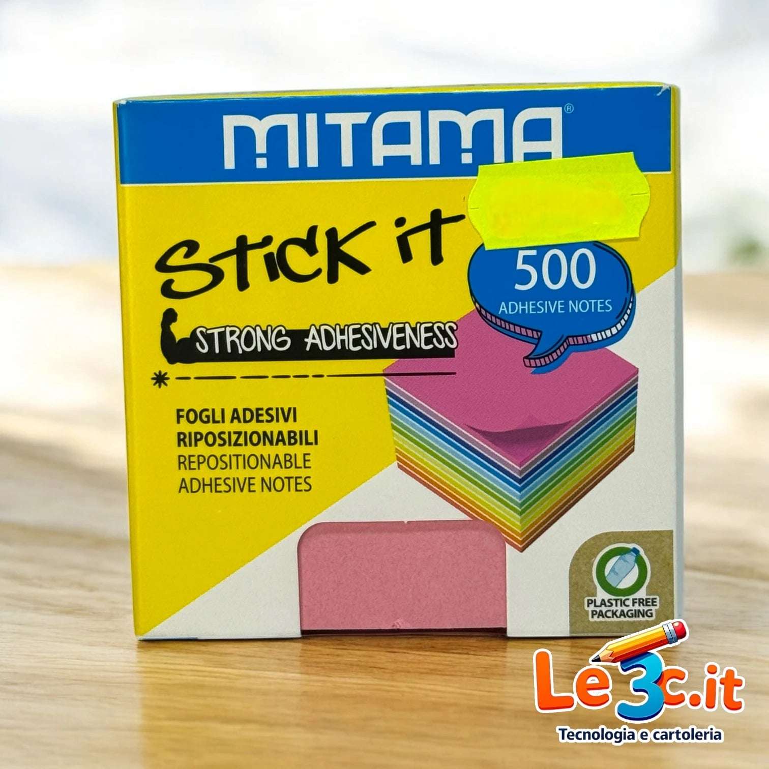 Stick It Mitama – Blocchetti Adesivi per Appunti e Promemoria - Quiscuola