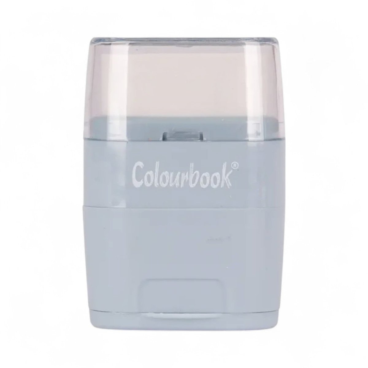 Temperamatite 2 Fori con Gomma e Serbatoio Colourbook – Grigio, Ottanio, Rosa - Quiscuola.it – Zaini, Astucci e Diari Scuola