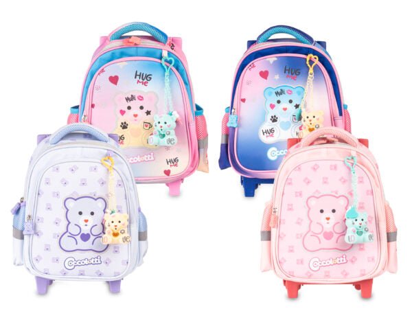 Trolley asilo Coccolotti con Coccolotto omaggio - Quiscuola.it – Zaini, Astucci e Diari Scuola