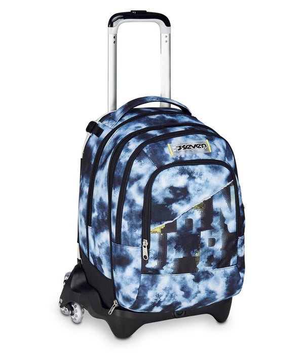 Trolley Seven Jack 3WD Shady Dye Boy – Zaino Trolley 3 in 1 da 37 Lt - Quiscuola.it – Zaini, Astucci e Diari Scuola