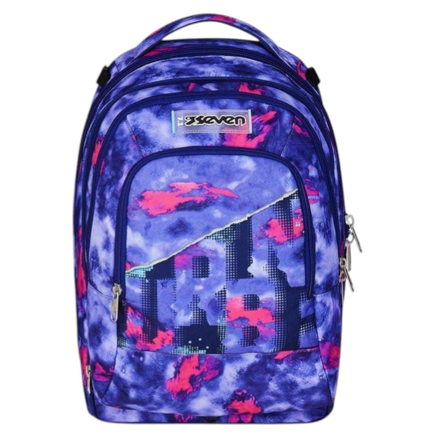 Trolley Seven Jack 3WD Shady Dye Girl – Zaino 3 in 1 con Ruote Laterali.
