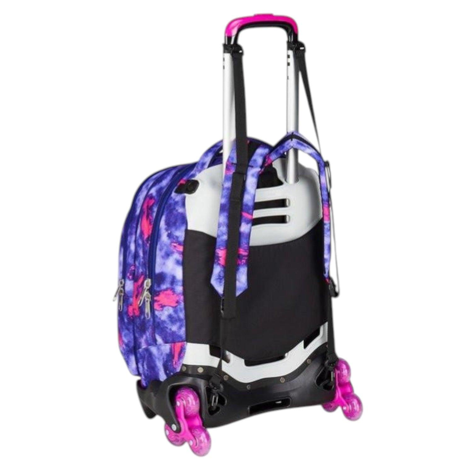 Trolley Seven Jack 3WD Shady Dye Girl – Zaino 3 in 1 con Ruote Laterali.
