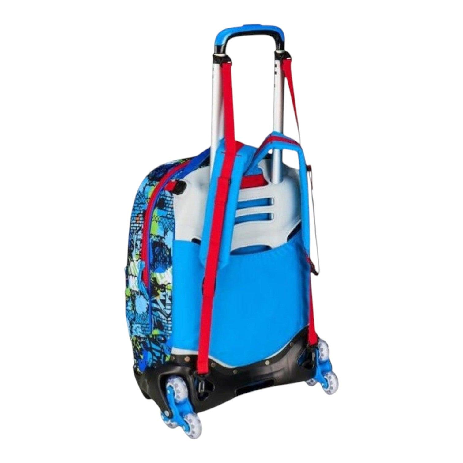 Trolley SJ Jack 3WD Fantasys Boy – Zaino 3 in 1 con Carrello da 33 Lt.