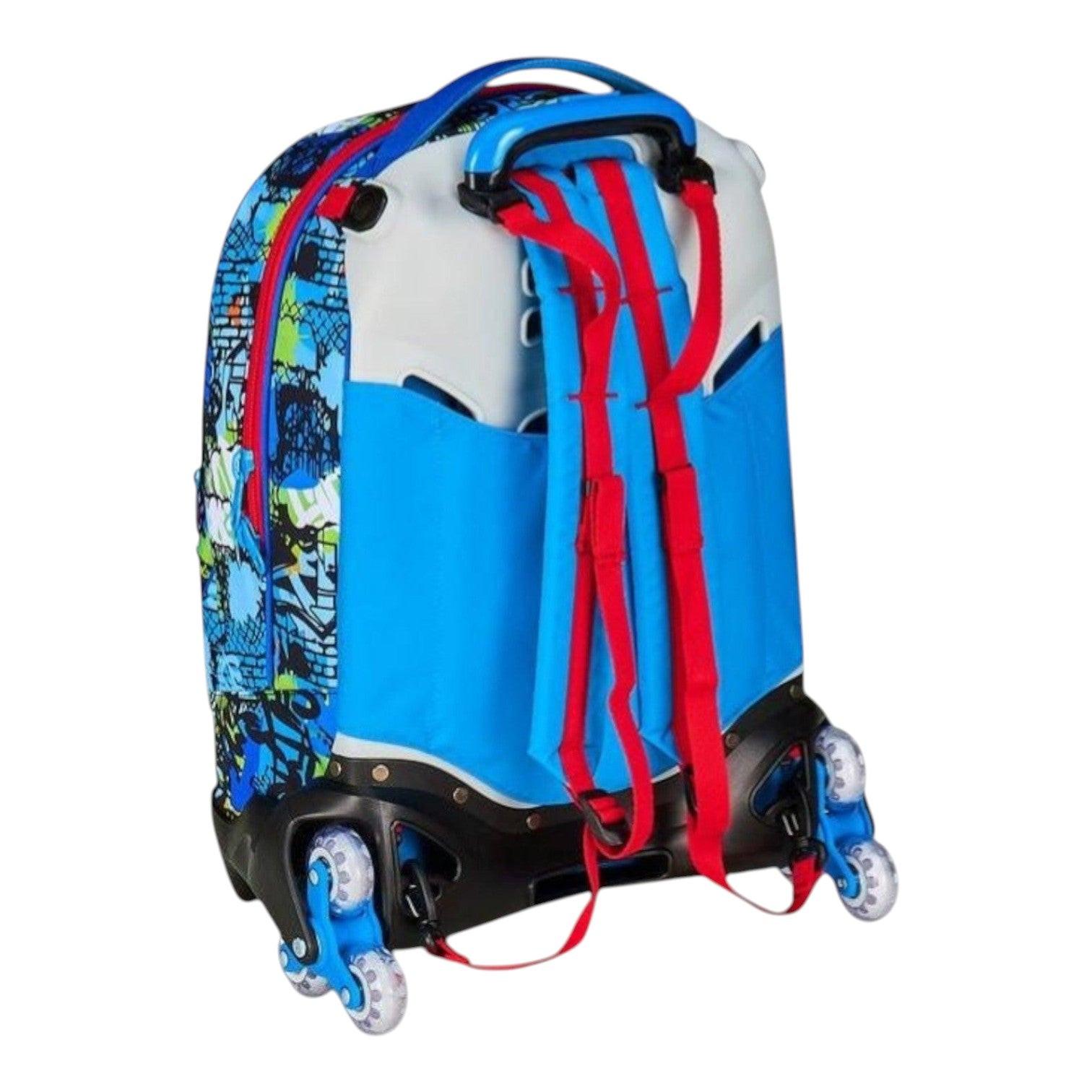 Trolley SJ Jack 3WD Fantasys Boy – Zaino 3 in 1 con Carrello da 33 Lt.