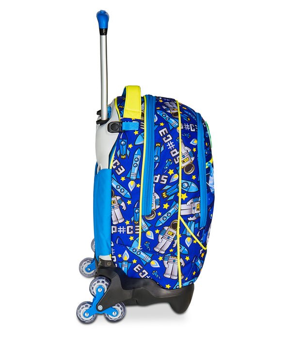Trolley SJ Jack 3WD Flyrocket Boy – Zaino Trolley da 33 Lt con Carrello - Quiscuola.it – Zaini, Astucci e Diari Scuola