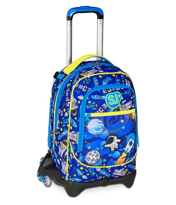 Trolley SJ Jack 3WD Flyrocket Boy – Zaino Trolley da 33 Lt con Carrello - Quiscuola.it – Zaini, Astucci e Diari Scuola