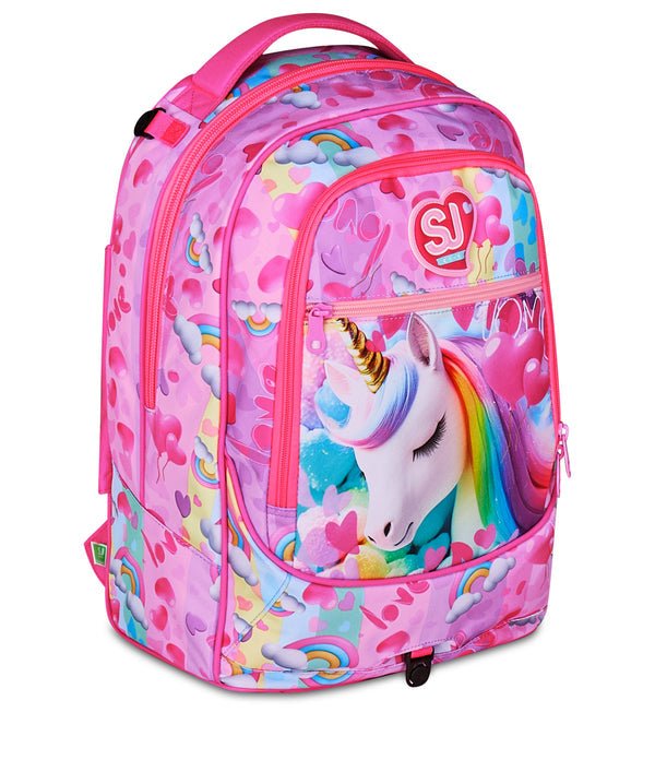 Trolley SJ Jack 3WD Flyunicorn Girl – Zaino e Trolley 3 in 1 da 33 Lt - Quiscuola.it – Zaini, Astucci e Diari Scuola