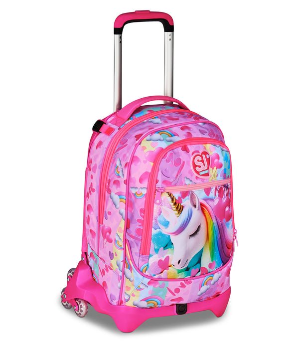 Trolley SJ Jack 3WD Flyunicorn Girl – Zaino e Trolley 3 in 1 da 33 Lt - Quiscuola.it – Zaini, Astucci e Diari Scuola