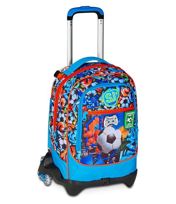 Trolley SJ Jack 3WD Tinypatch Boy – Zaino Trolley 3 in 1 da 33 Lt - Quiscuola.it – Zaini, Astucci e Diari Scuola