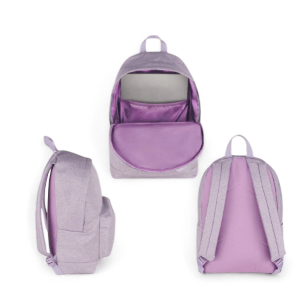 Zaino Americano Shiny Tech Glitter Nero - Lilla – Seven - Quiscuola.it – Zaini, Astucci e Diari Scuola