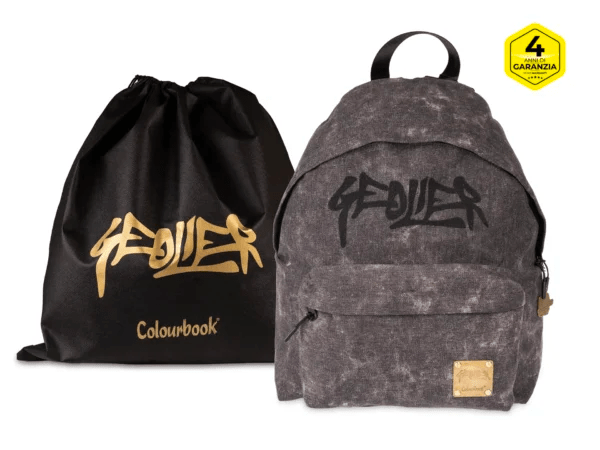 Zaino Black Denim Geolier - 20L Ufficiale Geoliermerch - Quiscuola.it – Zaini, Astucci e Diari Scuola