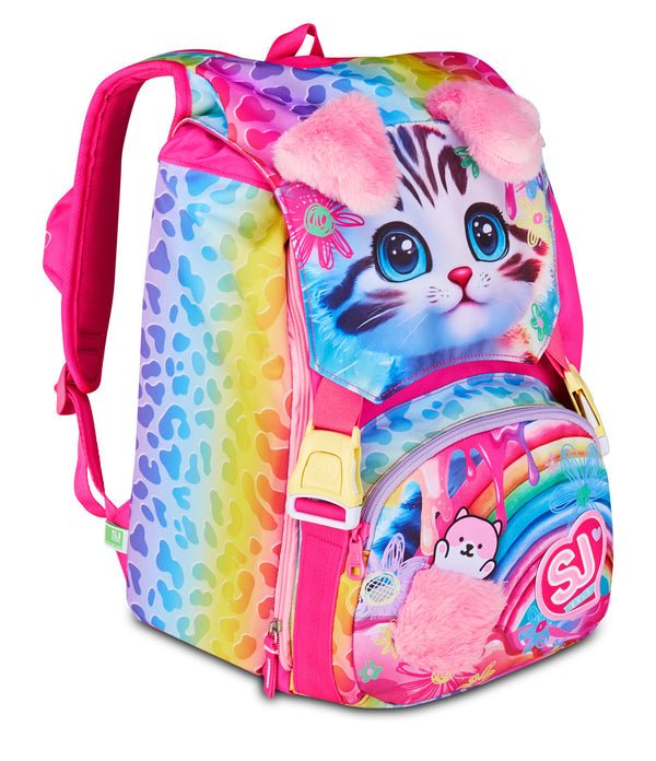 Zaino Estensibile Big CAT&AIR SJ Gang con Peluche - Quiscuola.it – Zaini, Astucci e Diari Scuola
