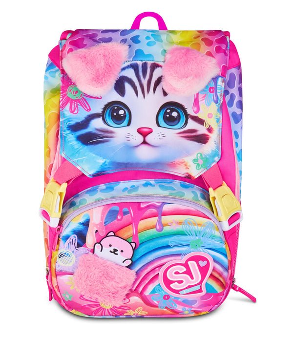 Zaino Estensibile Big CAT&AIR SJ Gang con Peluche - Quiscuola.it – Zaini, Astucci e Diari Scuola
