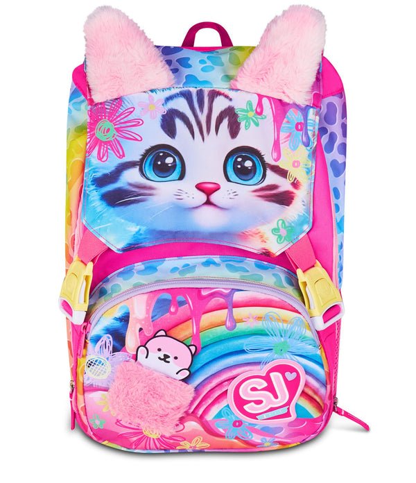 Zaino Estensibile Big CAT&AIR SJ Gang con Peluche - Quiscuola.it – Zaini, Astucci e Diari Scuola