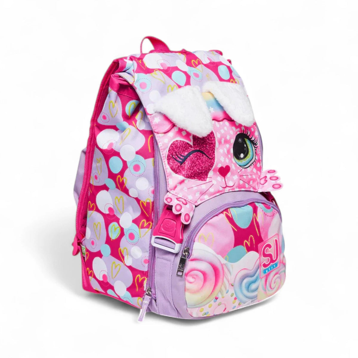 Zaino Estensibile Big SJ Gang Heart Lolly - 22 - 28 Litri con Ali Scintillanti - Quiscuola.it – Zaini, Astucci e Diari Scuola