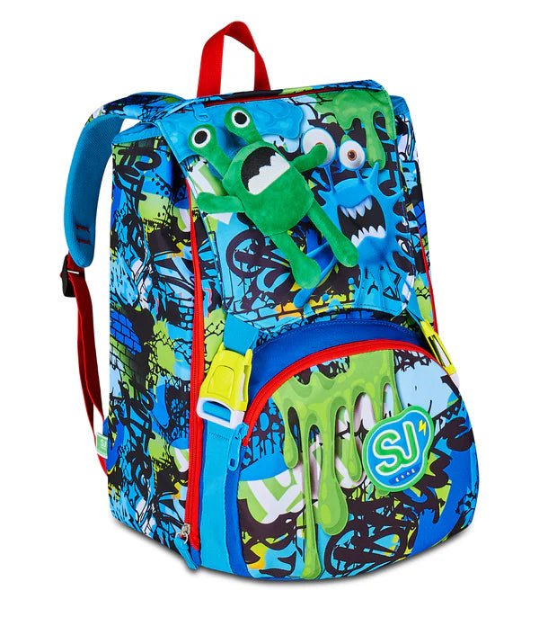 Zaino Estensibile SJ Gang Big Fantasys Boy – Con Peluche Interattivo - Quiscuola.it – Zaini, Astucci e Diari Scuola