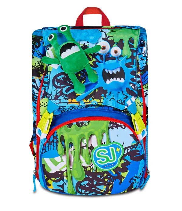 Zaino Estensibile SJ Gang Big Fantasys Boy – Con Peluche Interattivo - Quiscuola.it – Zaini, Astucci e Diari Scuola